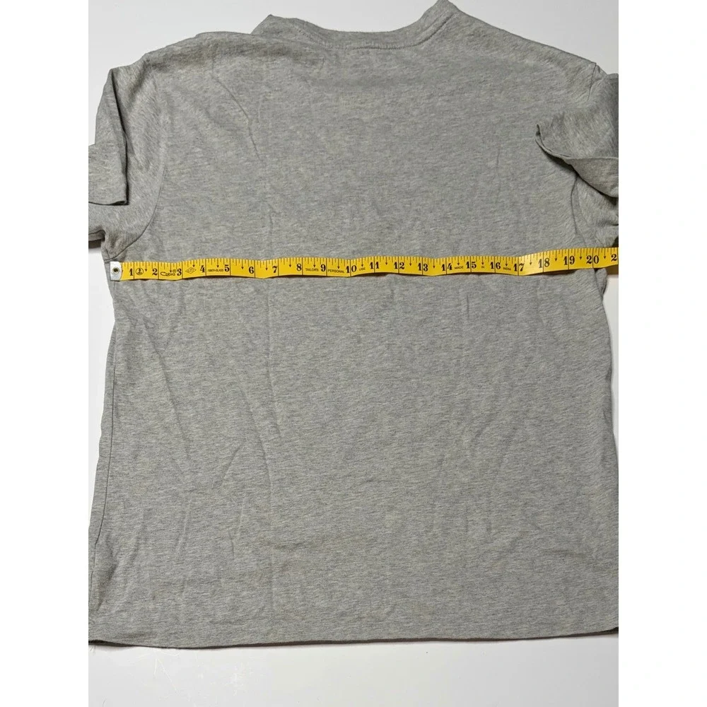 Polo Ralph Lauren Mens Medium Gray Crewneck Short Sleeve Pony Logo T-Shirt